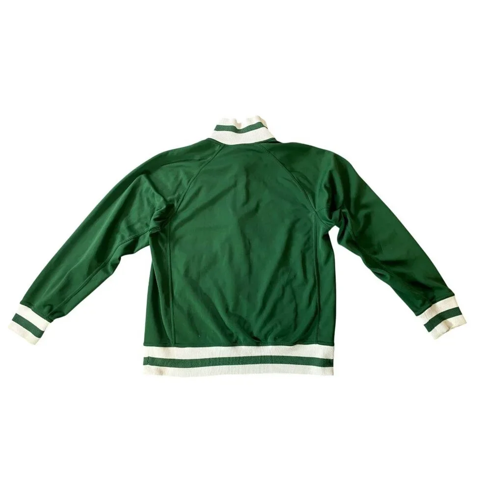 Nike Michigan State Spartan Green & White Track Jacket Full Zip Medium - Picture 2 of 10
